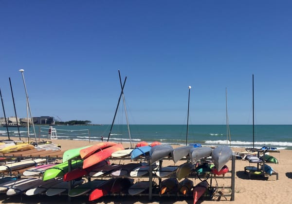 Evanston Dempster Beach